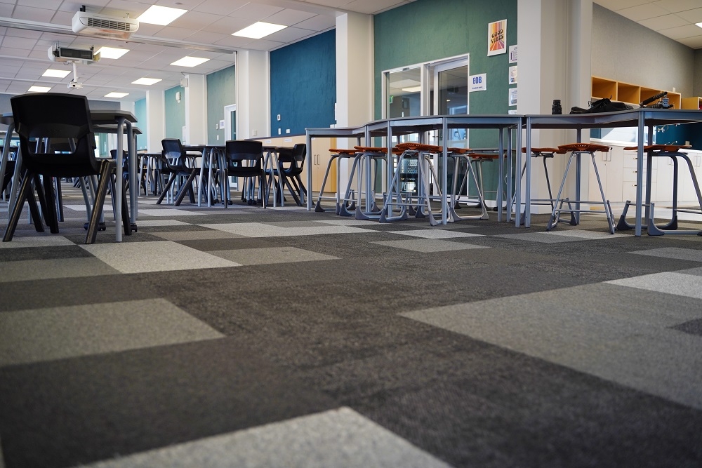 Carpet Tiles - Edgewater College School Education