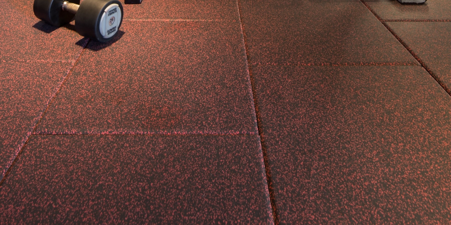 Les Mills Gym Rubber Flooring Tiles